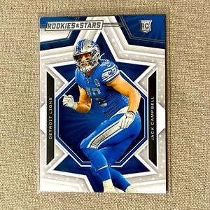 Jack Campbell #143 Panini 2023 Rookies & Stars Detroit Lions Football Card